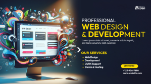 Professional Website Design Service Twitter P template
