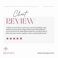 Professional White Grey Red Client Review Testimonial Instagram Post Banner Advertising Instagram Po template