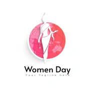 Professional Women Day Logo template
