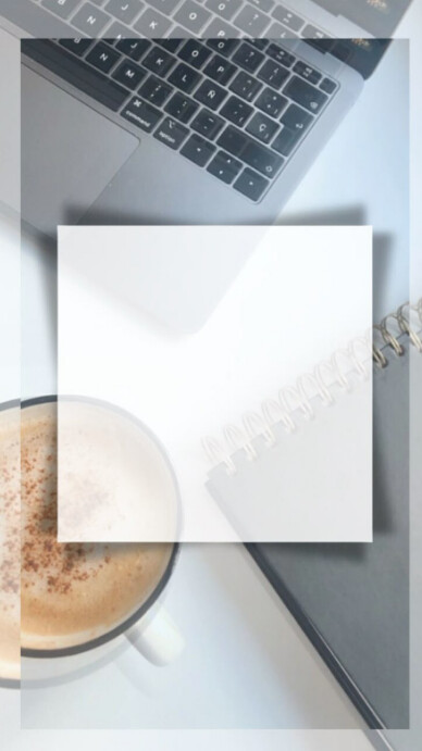 Professional Workplace  Digital Display (9:16) template