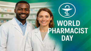 Professional World Pharmacist Day Celebration  Digital Display (16:9) template
