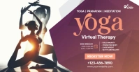 Professional  Yoga Classes Ad Template Facebook Shared Image