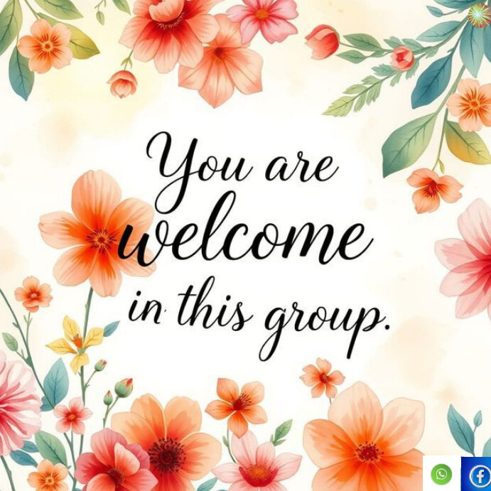 Professional You Are Welcome To This Group Instagram Post template