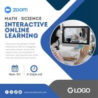 Professional Zoom Online Class Instagram Template Instagram Post