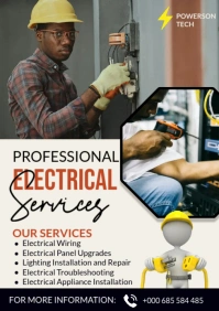 PROFFESIONAL ELECTRICAL SERVICES A2 template