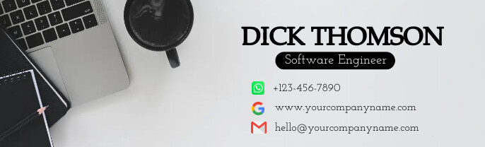 Profile Software Engineer LinkedIn Banner 2 Template | PosterMyWall