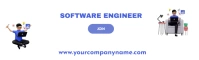 Profile Software Engineer LinkedIn Banner template