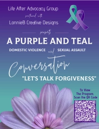 Program Booklet Cover Flyer (US Letter) template