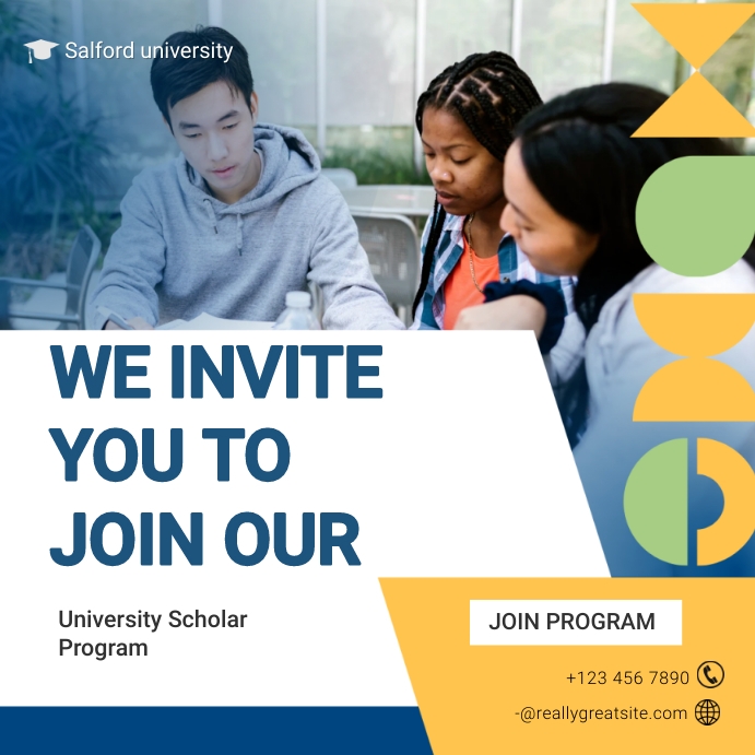 Program Template | PosterMyWall