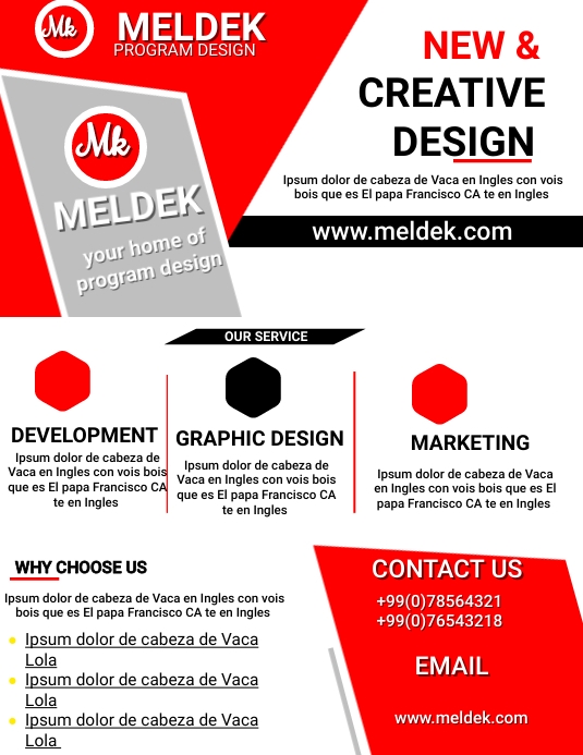 Program design template | PosterMyWall