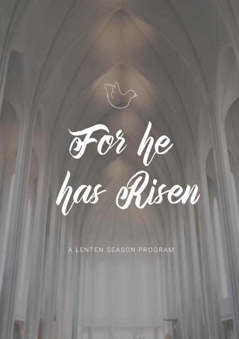 Program Template | PosterMyWall