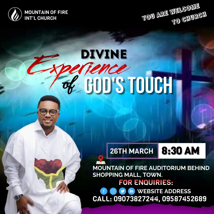 Programme Square (1:1) template