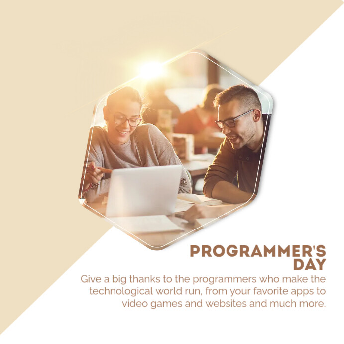 Programmer's Day Instagram Post Template | PosterMyWall