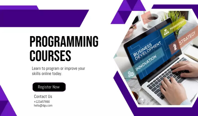 Programming Courses Template | PosterMyWall