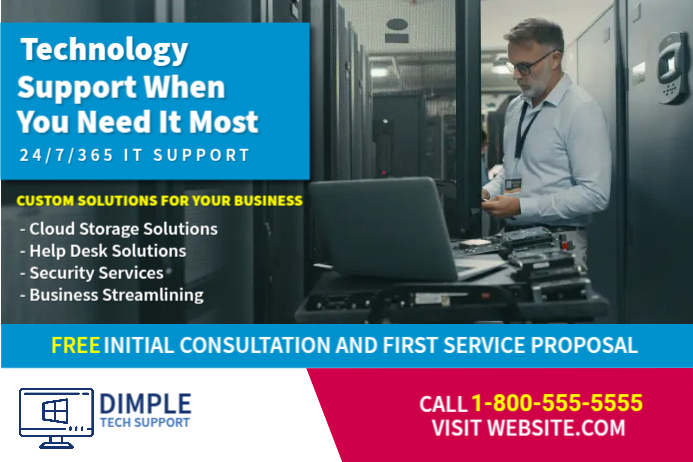 Programming Expert Ads Poster template