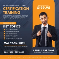 Project Management Course Instagram Post Instagram-bericht template