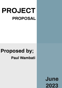 Project proposal Template | PosterMyWall