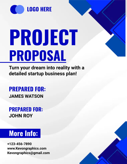 Project Proposal Template | PosterMyWall