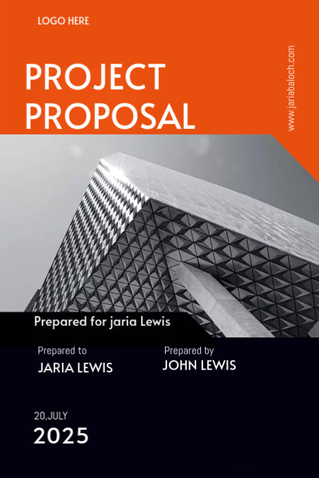Project proposal Template | PosterMyWall