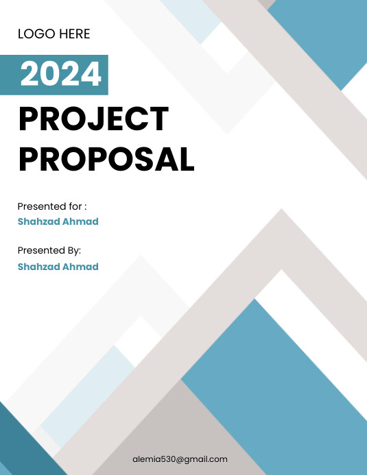Project Proposal Poster Example Copy of Project proposal | PosterMyWall