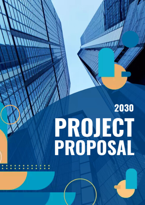 Project Proposal Poster Example Project Proposal Template | PosterMyWall