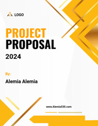 Project Proposal Poster Example project proposal template | PosterMyWall
