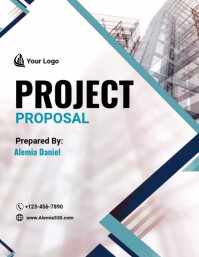 Project Proposal Poster Example project proposal template | PosterMyWall