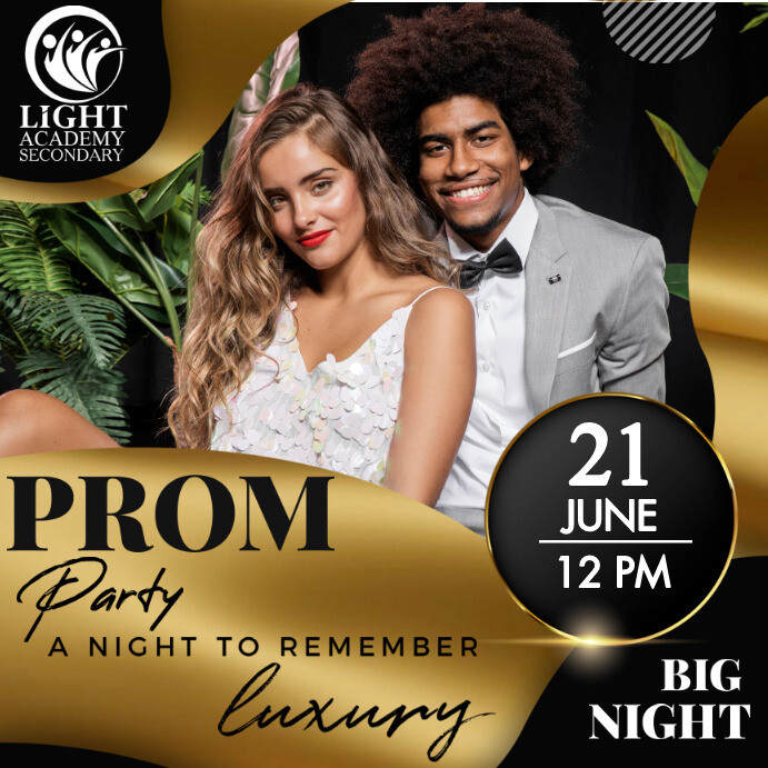 prom Template | PosterMyWall