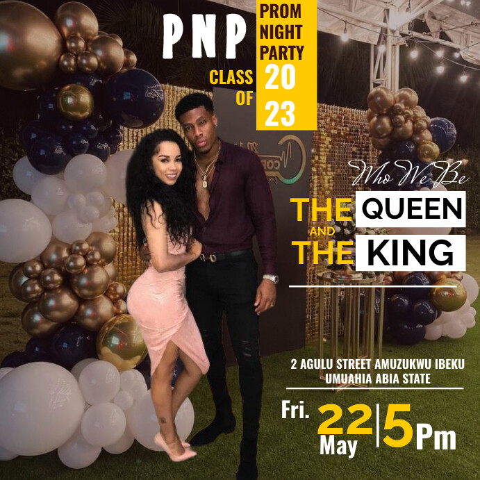 Prom Template | PosterMyWall