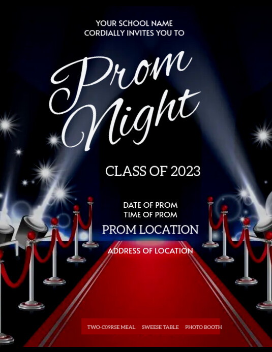 PROM FLYER TEMPLATE PosterMyWall