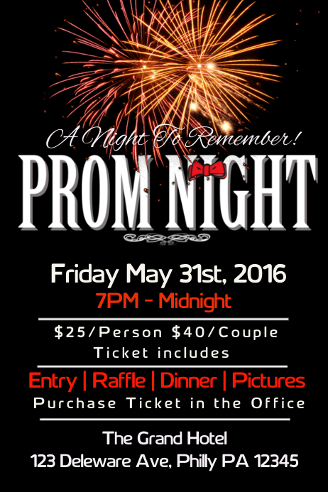 PROM | PosterMyWall
