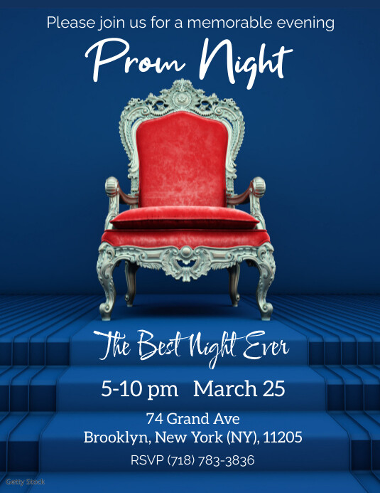 Post Prom Invite Prom invitation Template | PosterMyWall