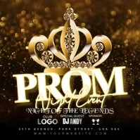 Prom Nigh Event Instagram Plasing template