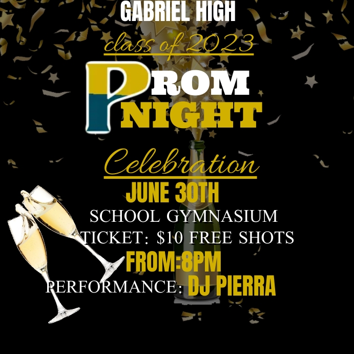 Prom night Template | PosterMyWall