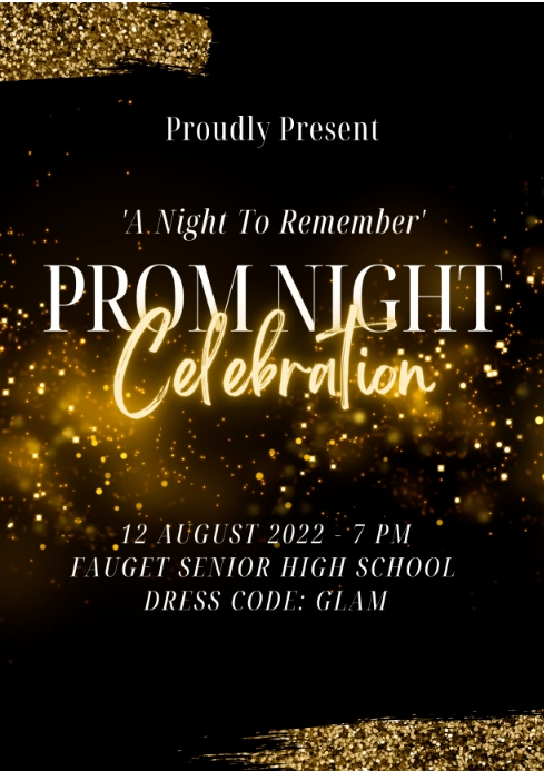 PROM NIGHT Template | PosterMyWall