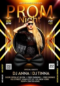 PROM NIGHT A1 template