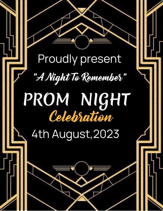 Prom night Template | PosterMyWall