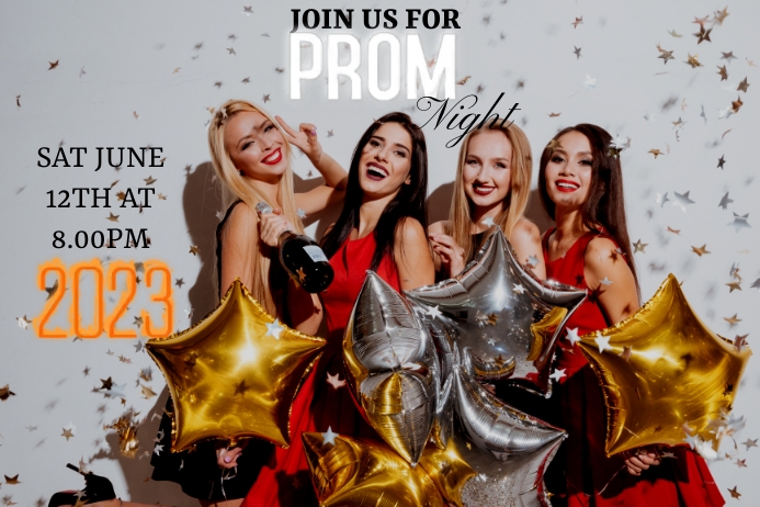 Prom Night Template | PosterMyWall