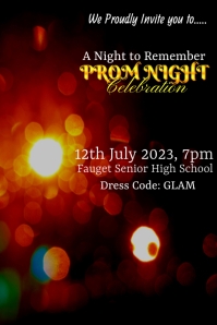 Prom Night Template | PosterMyWall