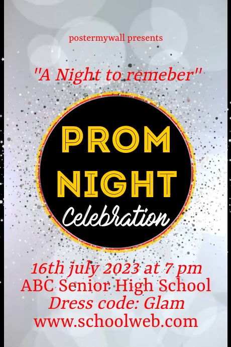 prom night Template | PosterMyWall