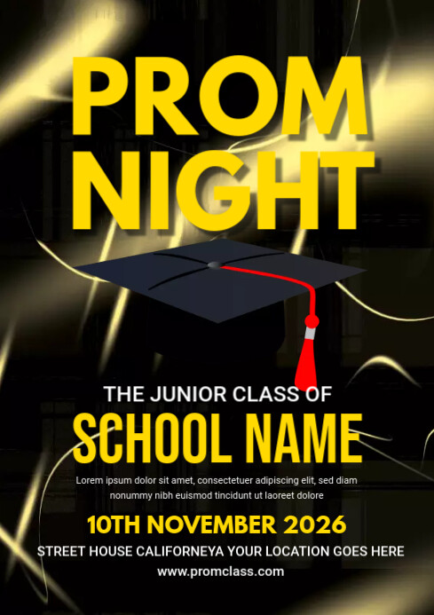 Prom Night Template | PosterMyWall
