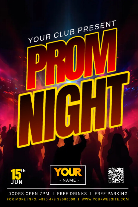 Prom Night Template | PosterMyWall