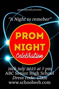 prom night template | PosterMyWall