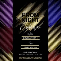 PROM NIGHT Instagram Plasing template