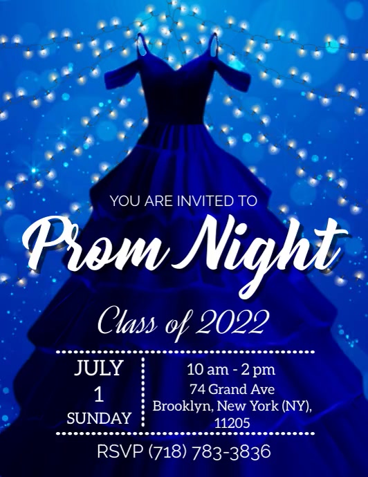 Copy of prom night | PosterMyWall