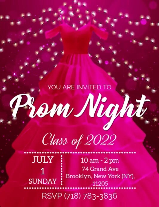 Prom Date Design prom night Template | PosterMyWall