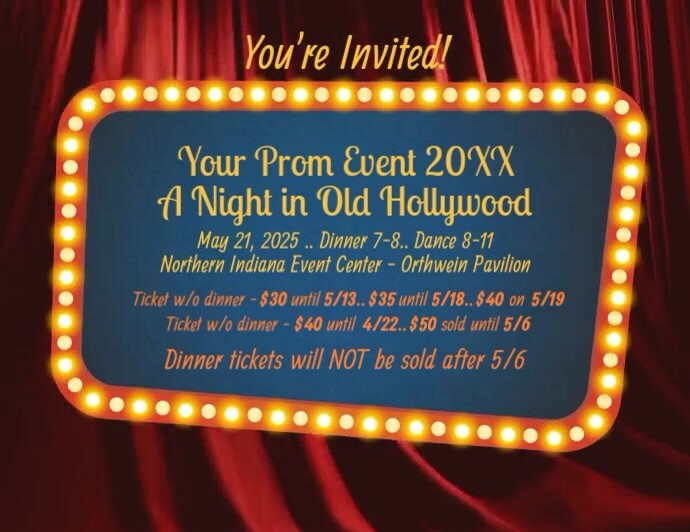 Copy of Prom Night Event Template | PosterMyWall