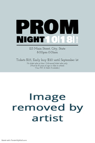 customizable design templates for prom invitation postermywall