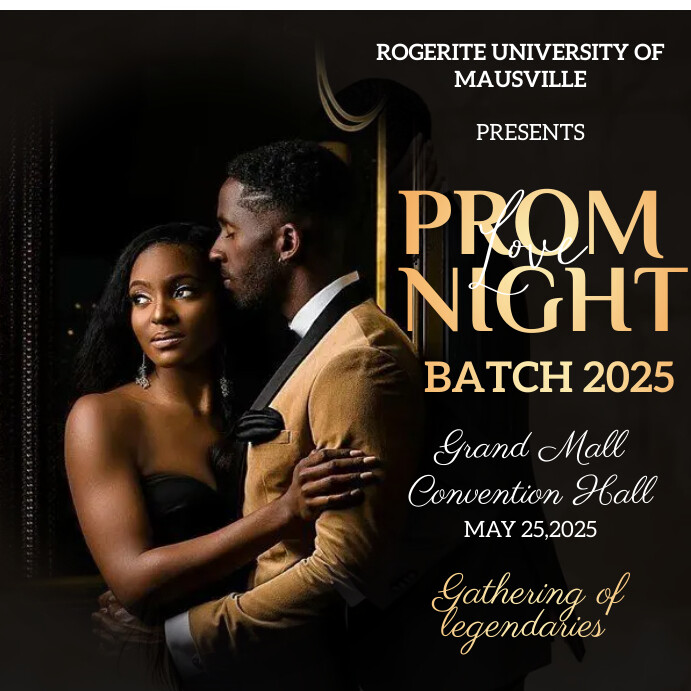 PROM NIGHT FLYER TEMPLATES | PosterMyWall