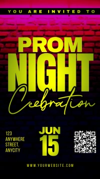 Prom Night Instagram template